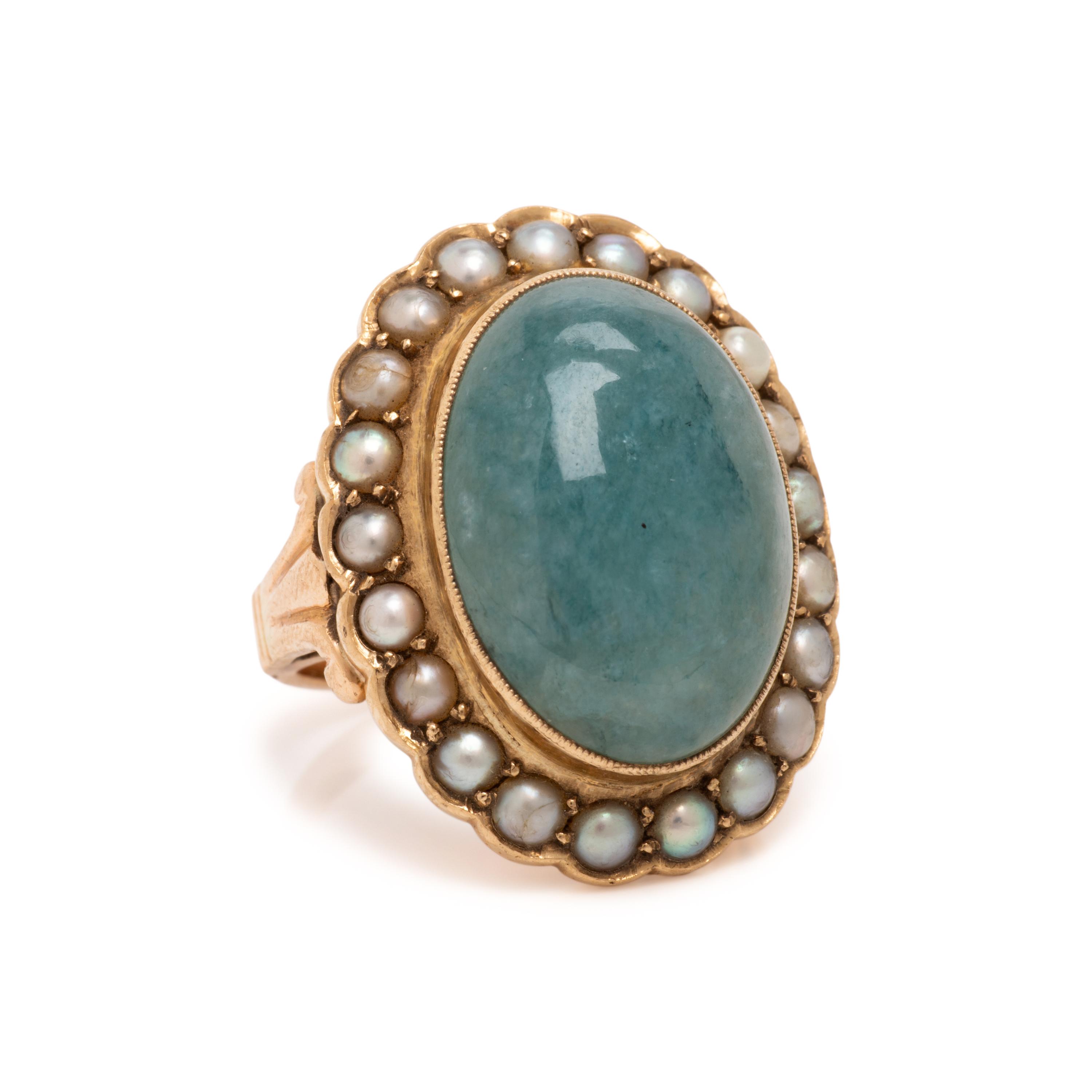 Two Yellow Gold and Multigem Rings