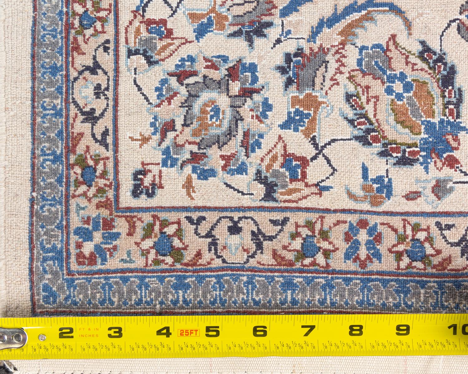 A Nain Wool Rug