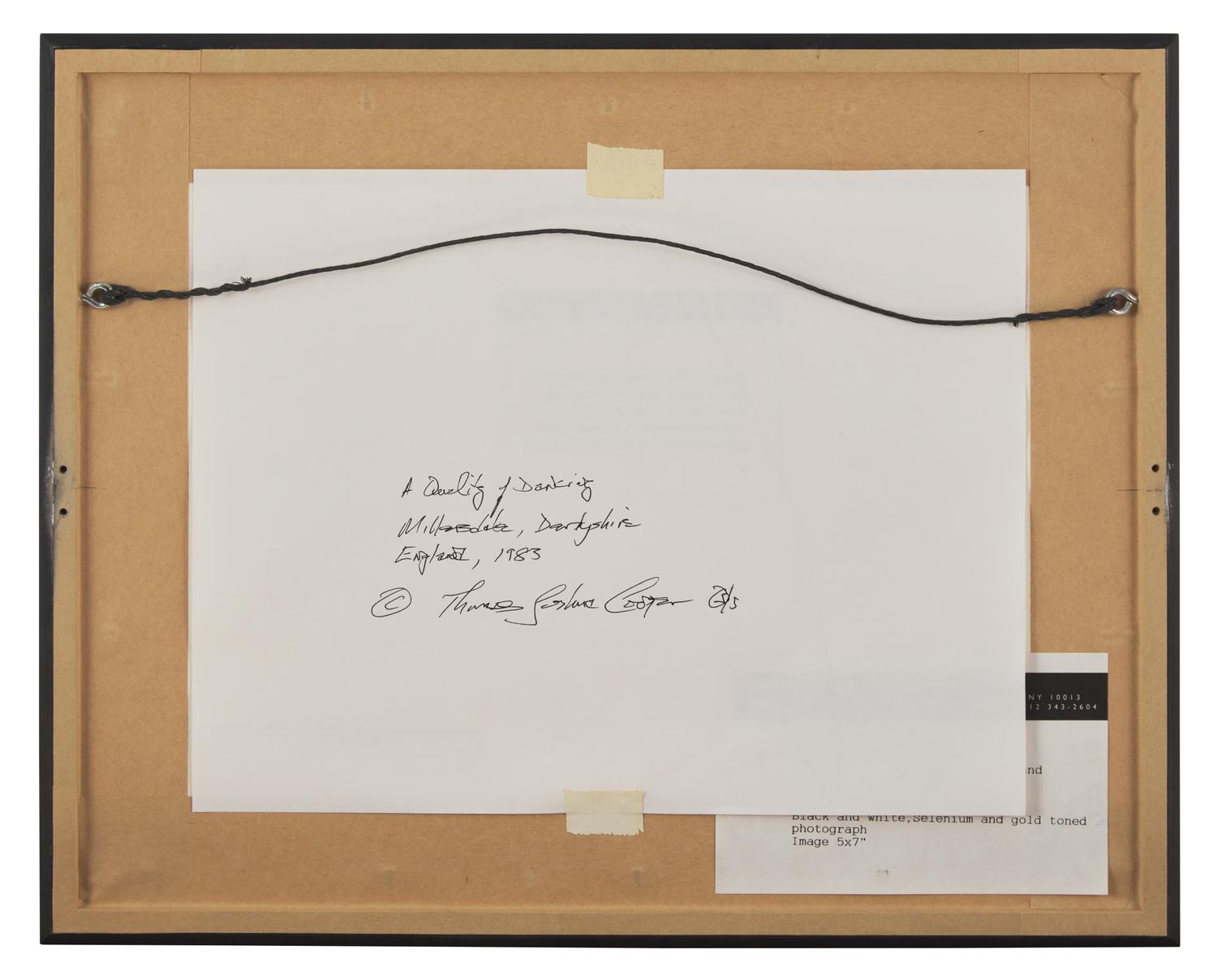 A Quality of Dancing, Millersdale, Derbyshire, England, 1983 and Ceremonial Veil, Nesscliffe, Shropshire, England, 1976 (two works)