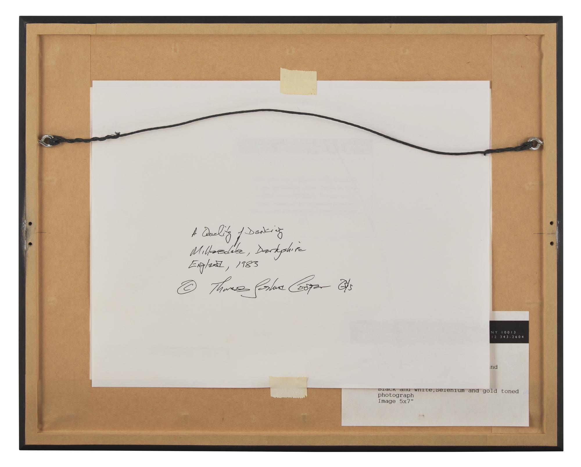 A Quality of Dancing, Millersdale, Derbyshire, England, 1983 and Ceremonial Veil, Nesscliffe, Shropshire, England, 1976 (two works)