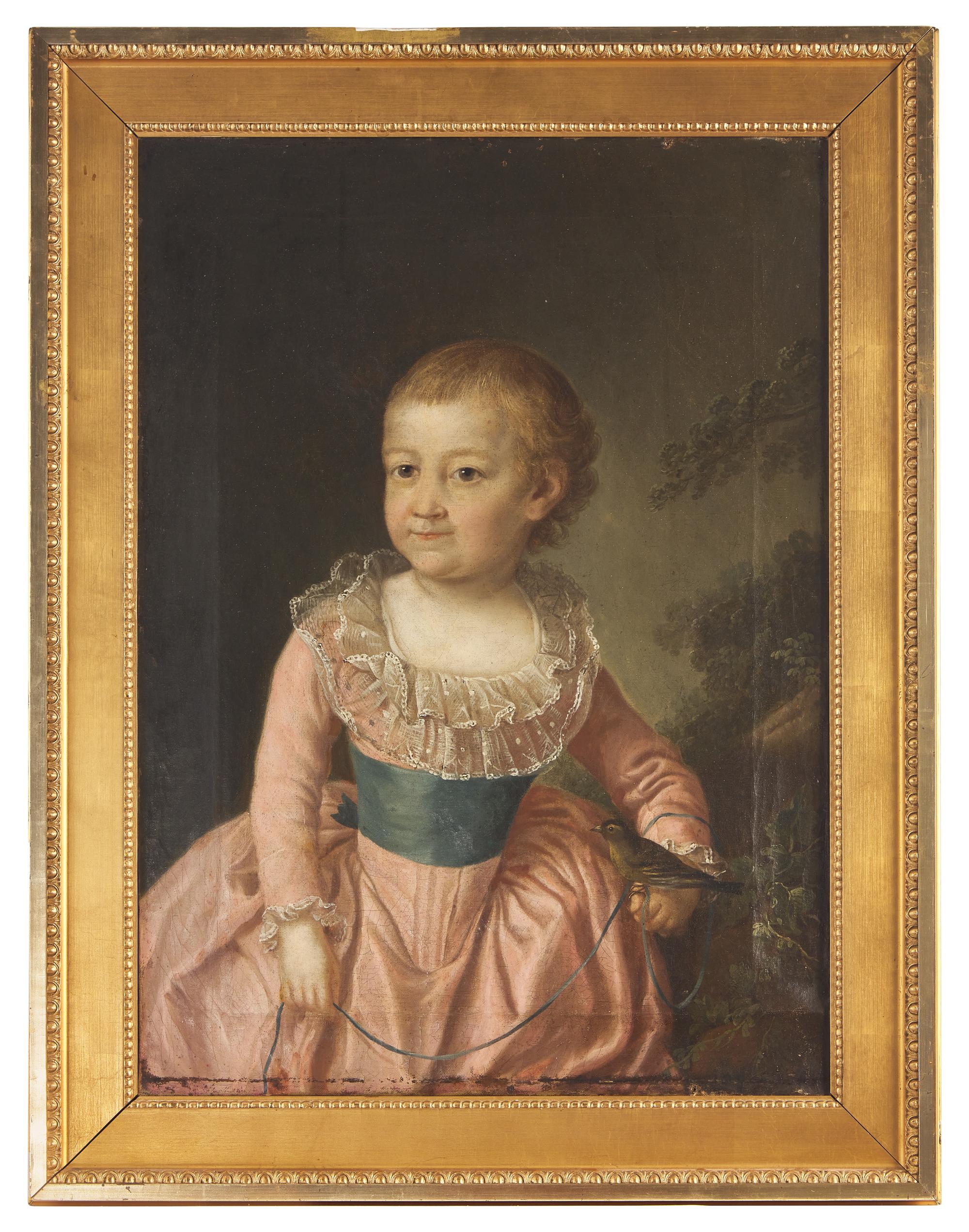 Portrait of a Child with Bird, 1802