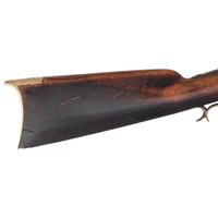 S. Hawken Marked Fullstock Percussion "Plain" Rifle