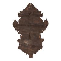 A Set of Four Italian Painted Cartouche-Form Plaques