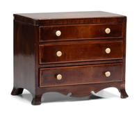 An Regency Mahogany Diminutive Chest of Drawers