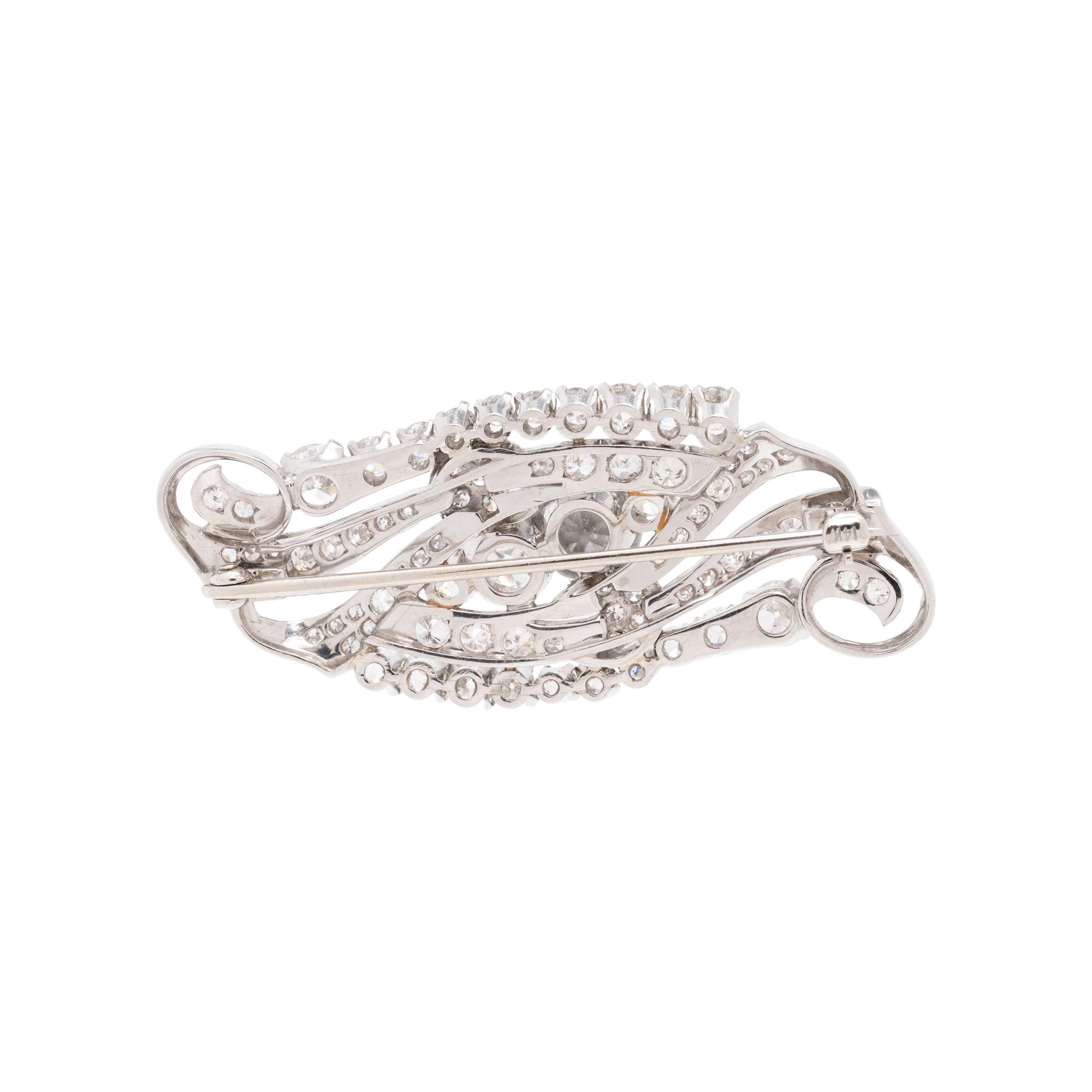 DIAMOND BROOCH