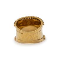 YELLOW GOLD AND DIAMOND RING