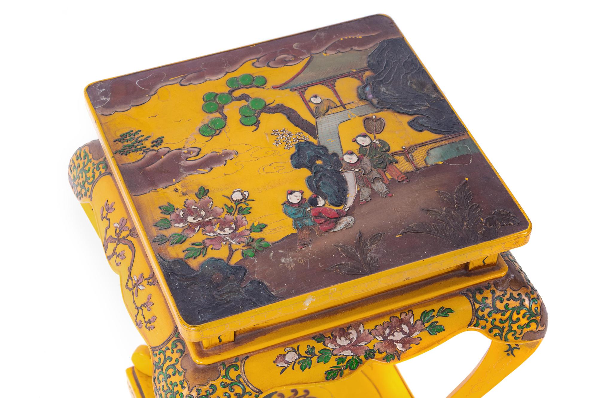 Two Chinese Square Stands
