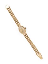 BAUME & MERCIER. 14K YELLOW GOLD WRISTWATCH