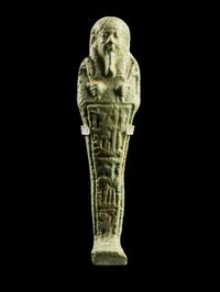 An Egyptian Faience Ushabti for Horet-Ha