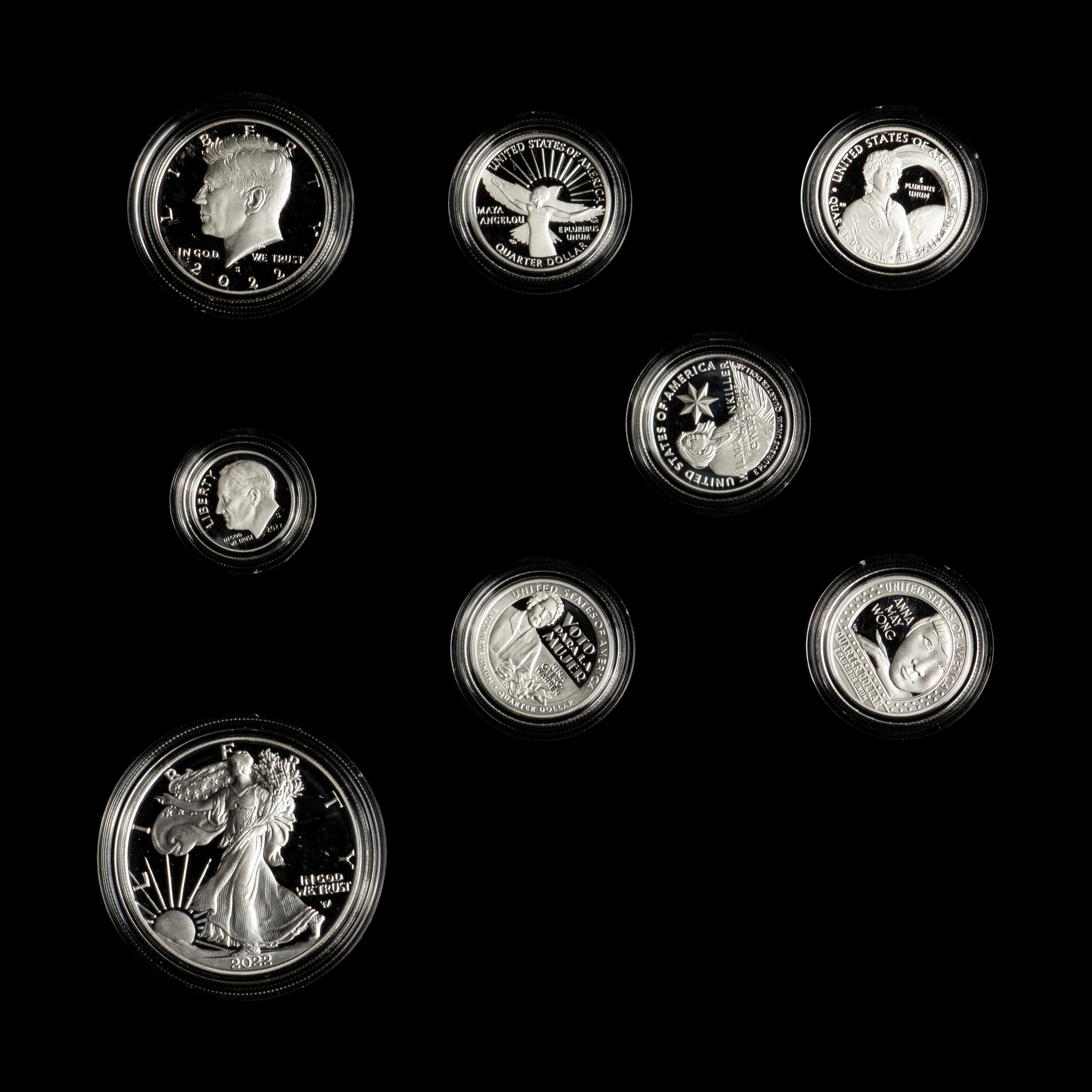 A Collection of U.S. Mint Issued Collector Sets