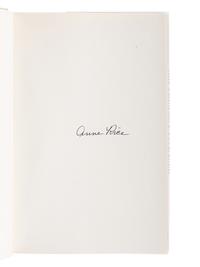 RICE, Anne (1941-2001). A group of 7 works by Rice, ALL FIRST EDITIONS, MANY SIGNED OR INSCRIBED, comprising: