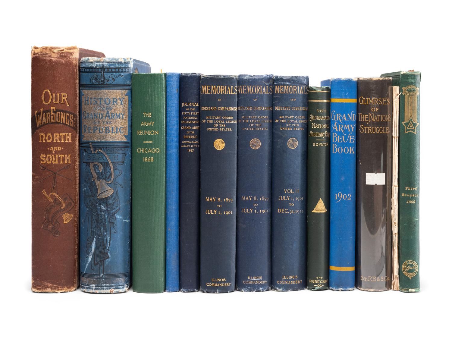 [GRAND ARMY OF THE REPUBLIC]. A group of GAR and other veteran-related publications, comprising: