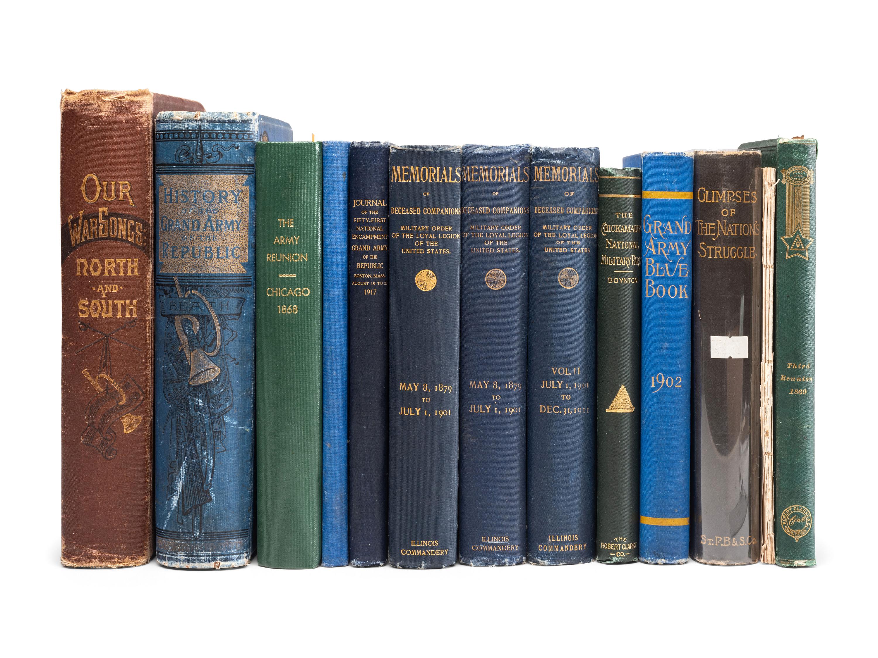 [GRAND ARMY OF THE REPUBLIC]. A group of GAR and other veteran-related publications, comprising: