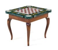 A Neoclassical Style Faux-Painted Low Table