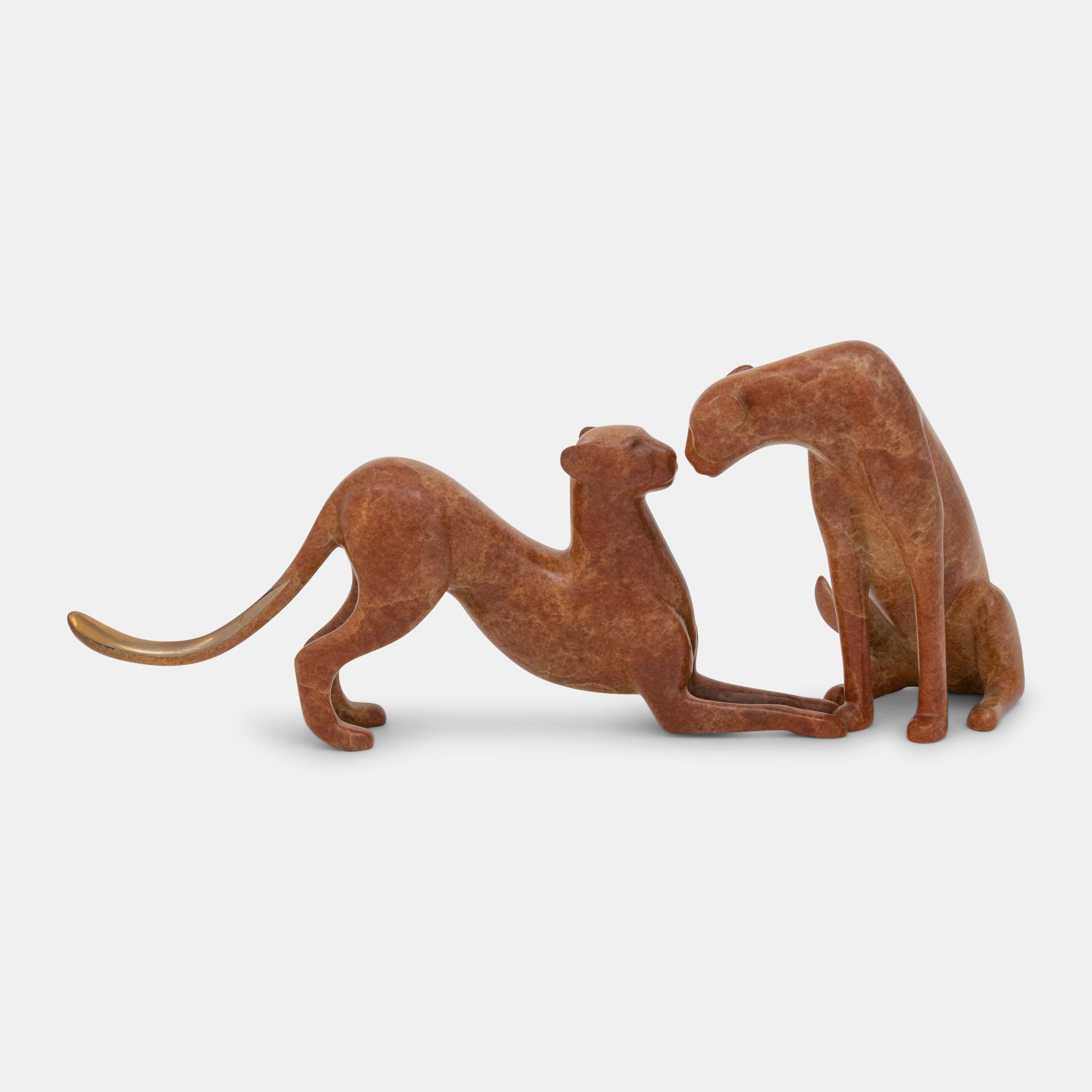 New Cheetahs Pair Sculpture edition 741/750