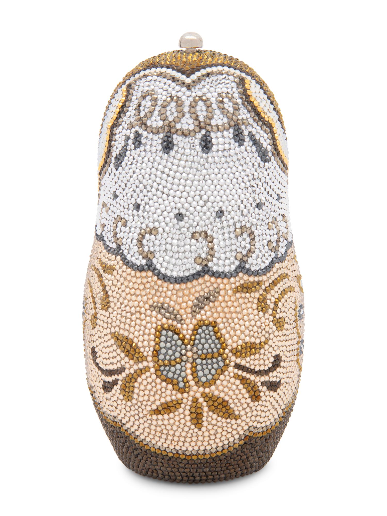 Judith Leiber Collector's Edition Nesting Doll Minaudière