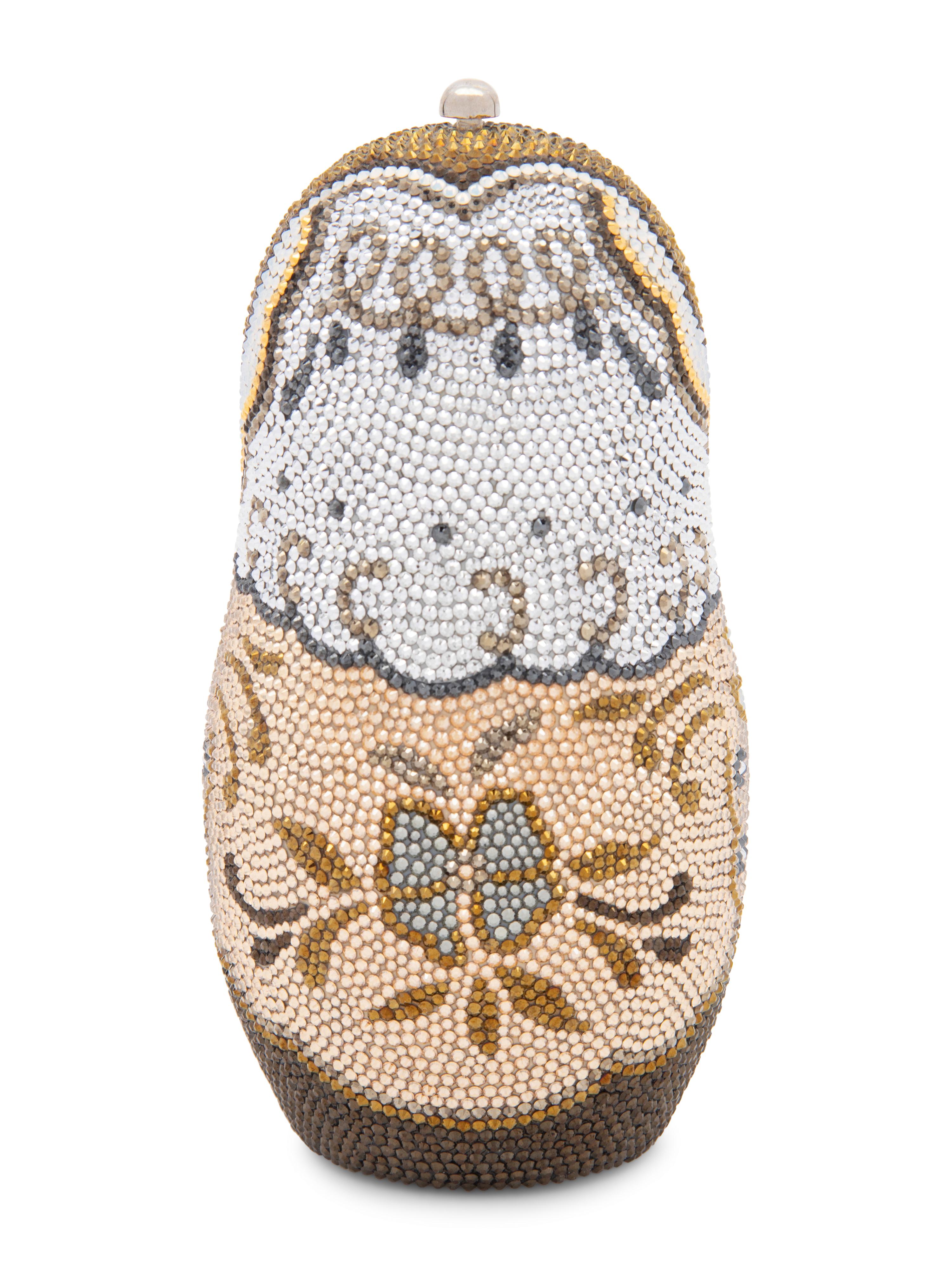 Judith Leiber Collector's Edition Nesting Doll Minaudière