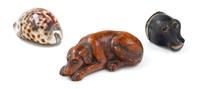 Three European Snuff Boxes Length of largest 3 3/4 inches. — 18TH/19TH CENTURIES