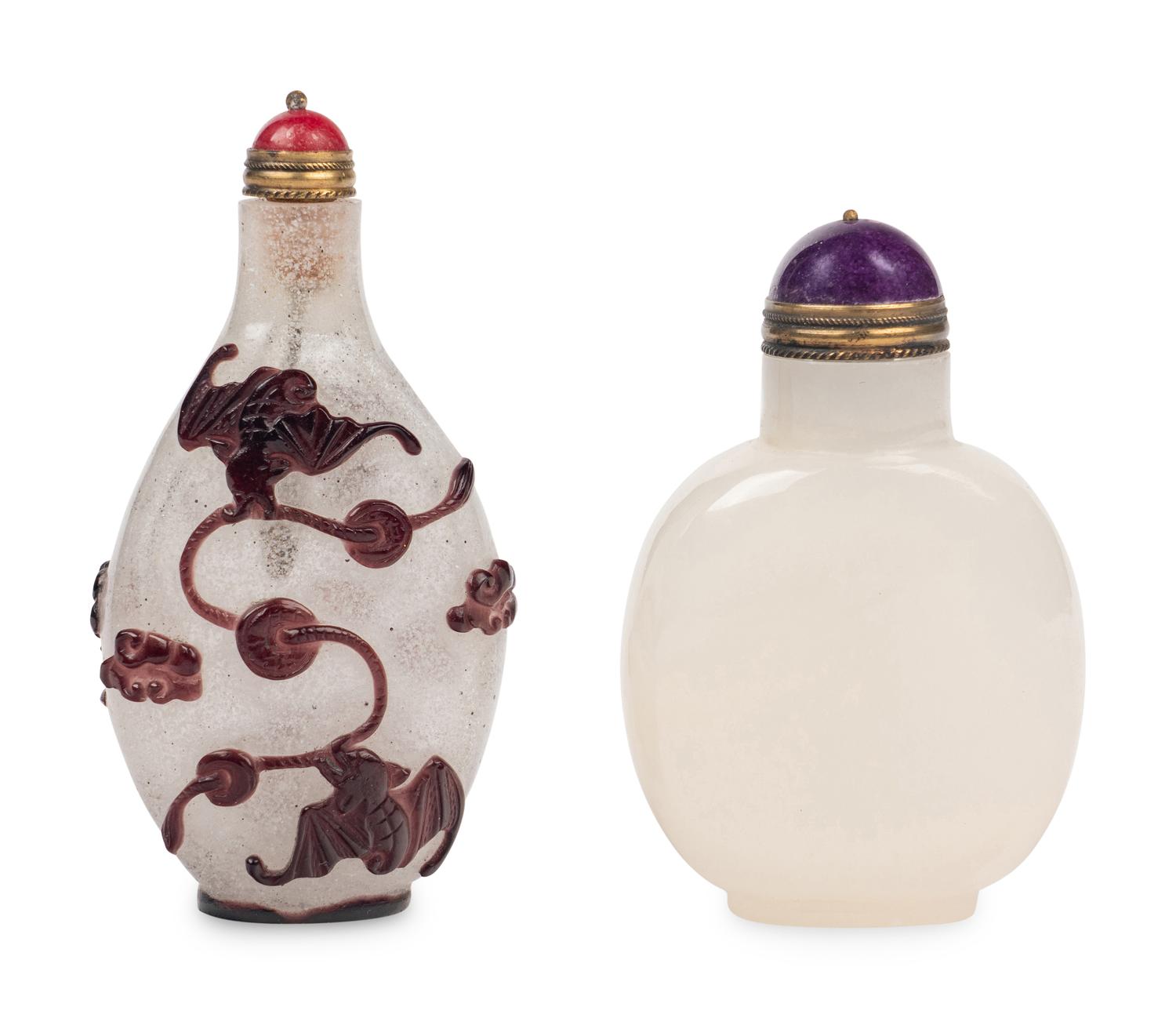 Two Chinese Snuff Bottles
