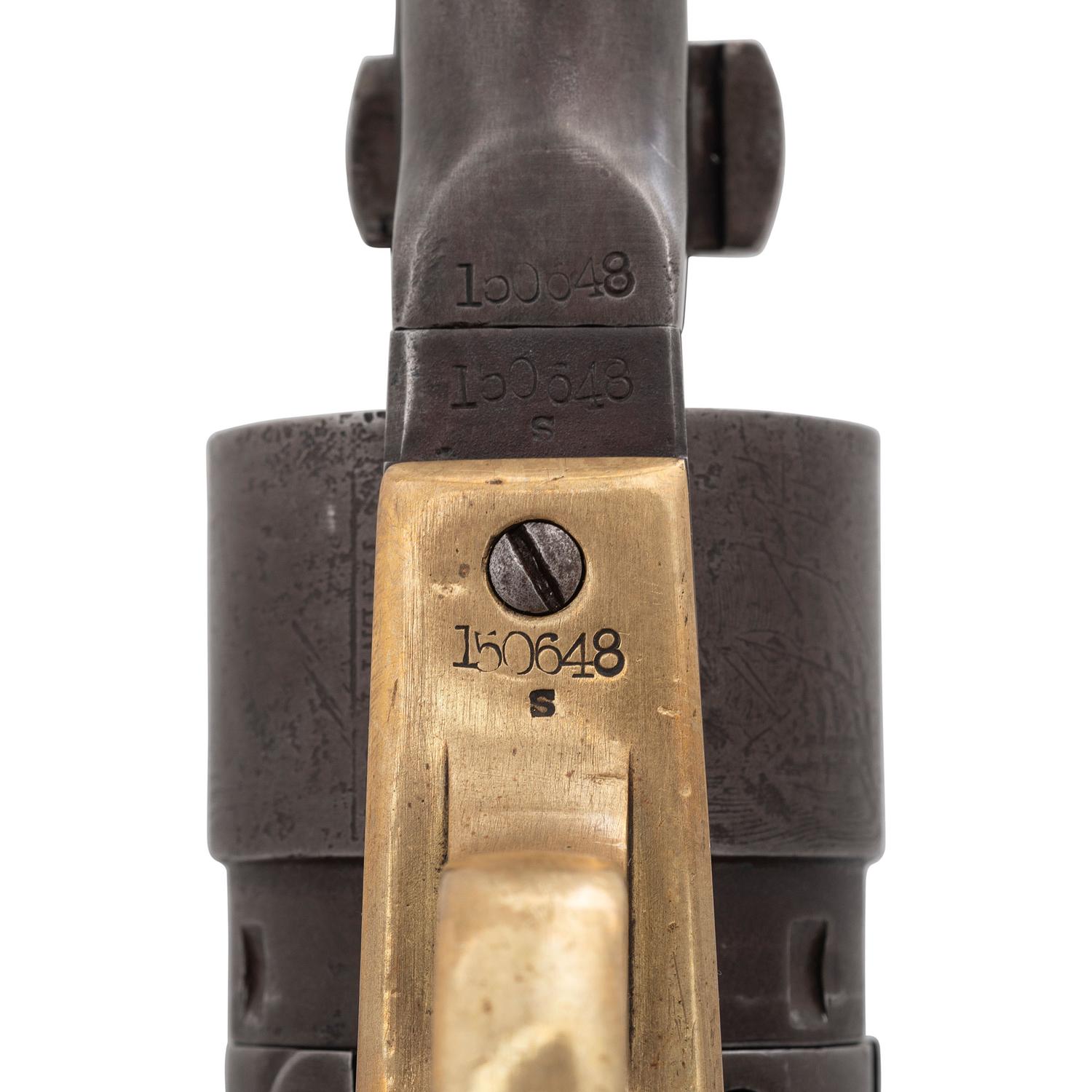Colt Model 1860 Army Thuer Conversion with Ivory Grips