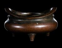 A Tripod Bronze Incense Burner