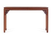 A Huali Wood Side Table, Tiao'an