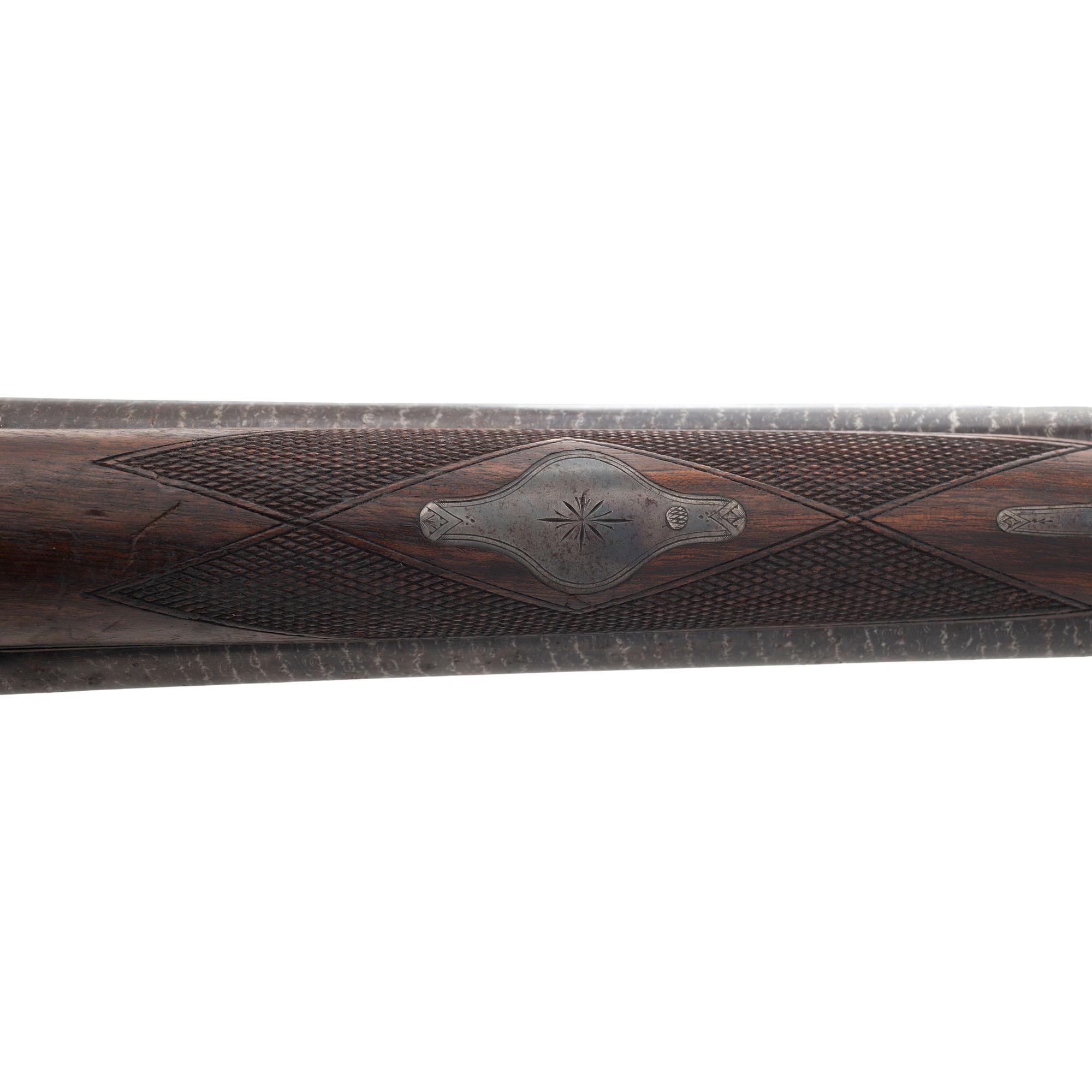 **F-Grade Lefever Arms Company SxS Hammerless Shotgun with Twist Steel Barrels