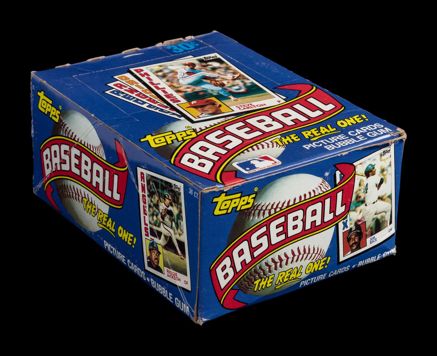 An Unopened Wax Box of 1984 Topps Baseball Cards – Possible Don Mattingly Rookie