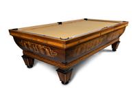 A Charles X Marquetry Billiards Table