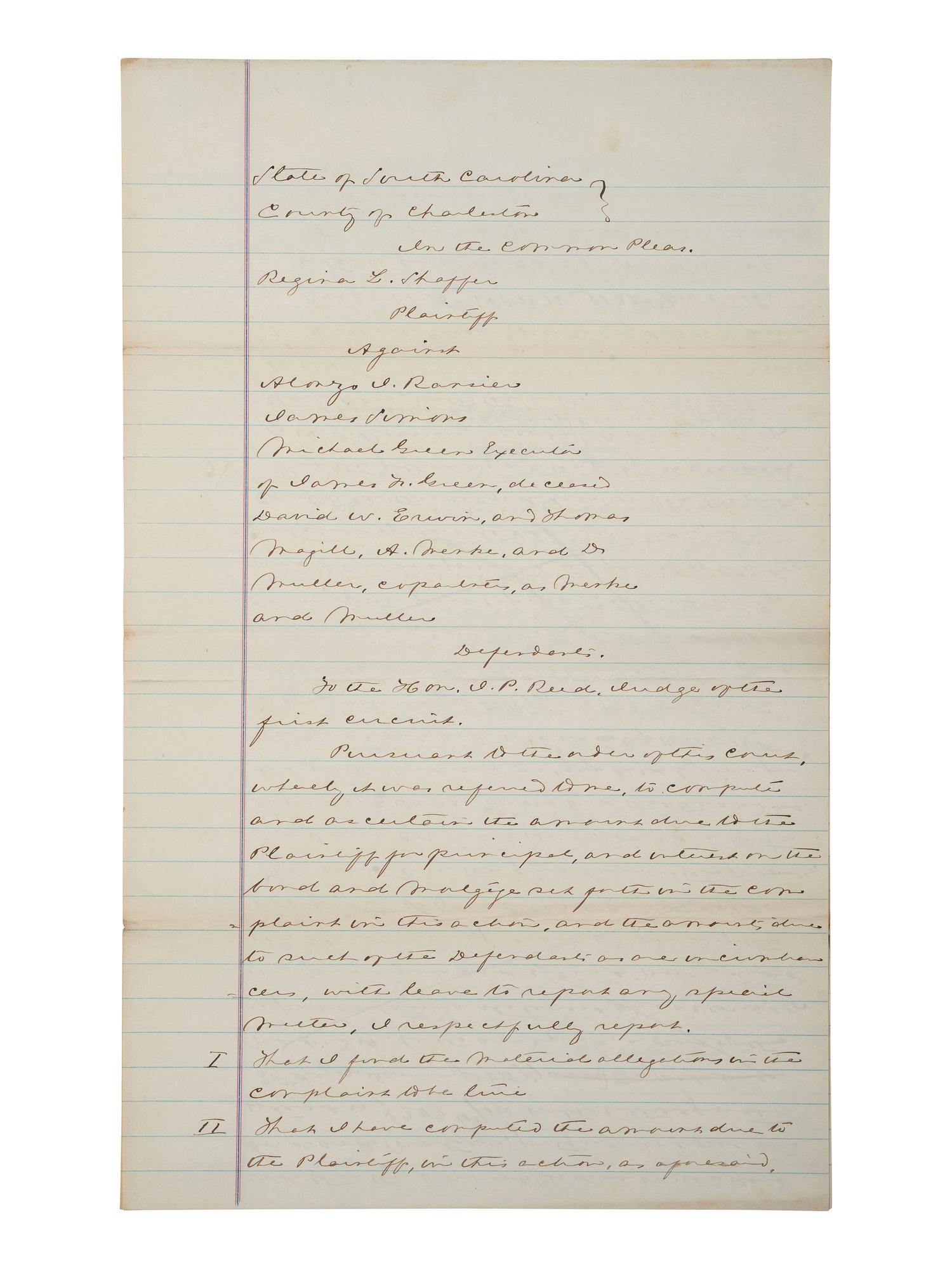 [POLITICS IN AMERICA]. A group of 8 items related to early African American politicians and government officials including Reconstruction-era Congressmen and attorneys.