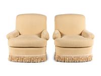 A Pair of Bridgewater Style Armchairs