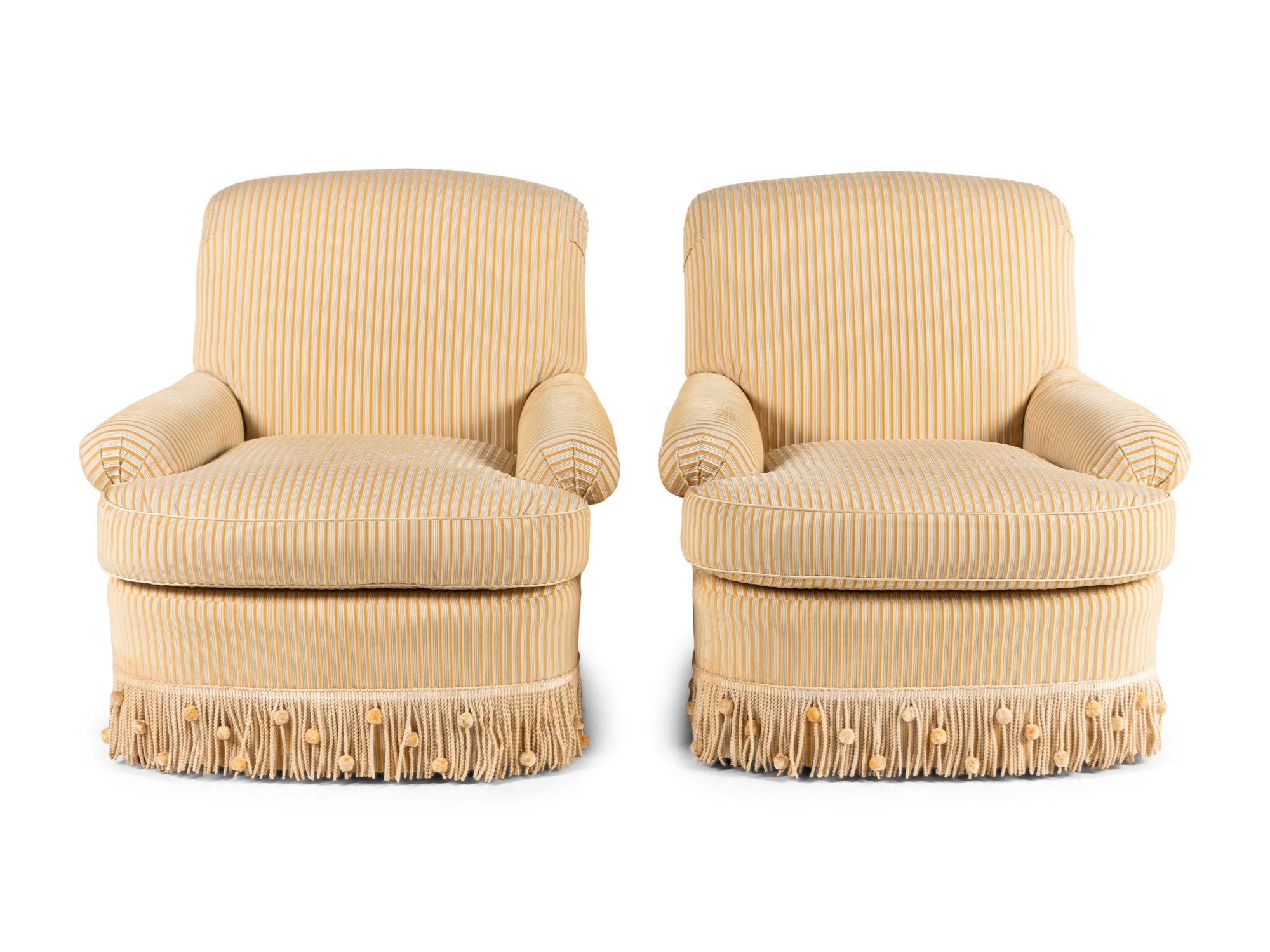 A Pair of Bridgewater Style Armchairs