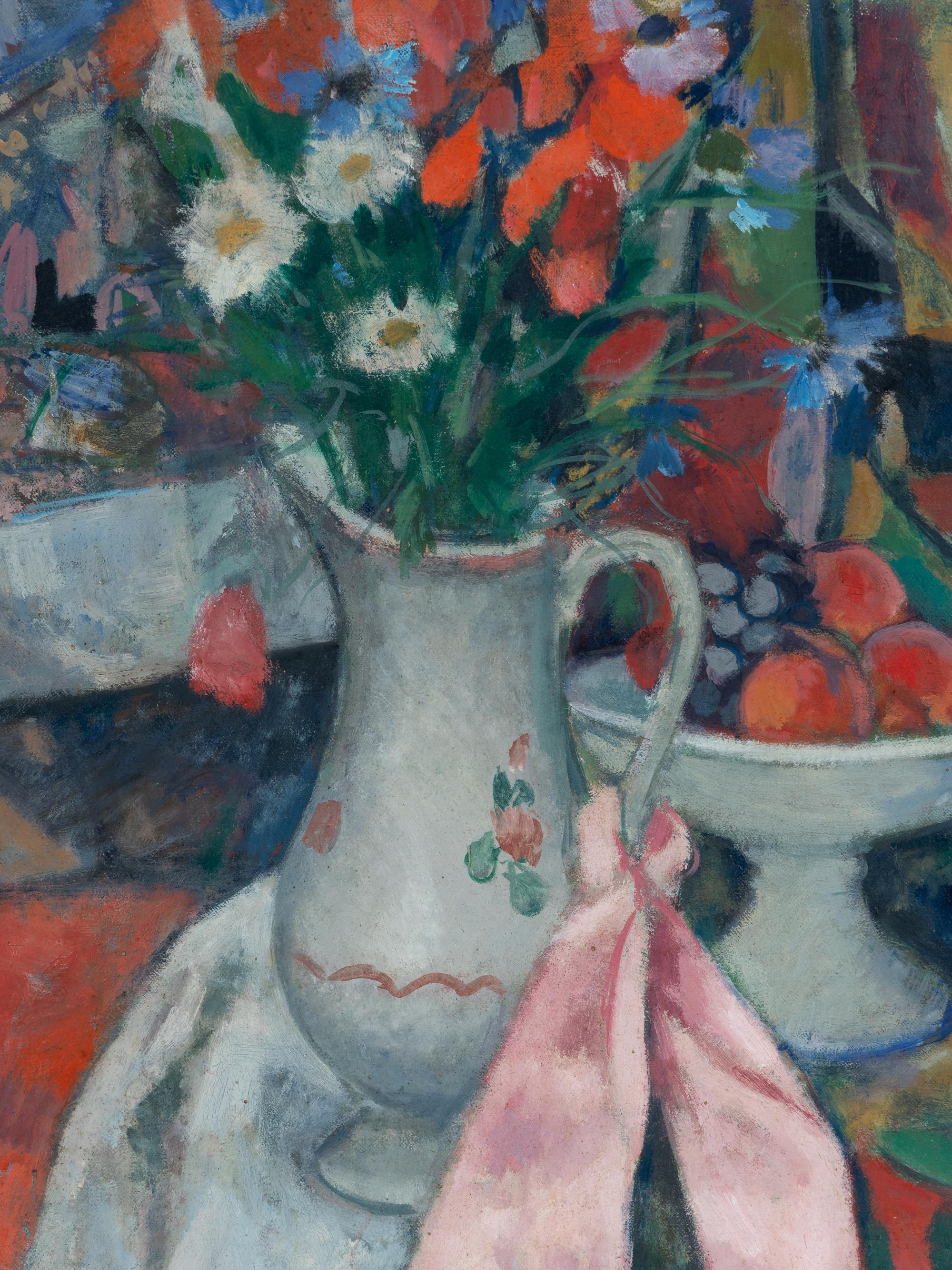 Nature morte aux fruits et fleurs