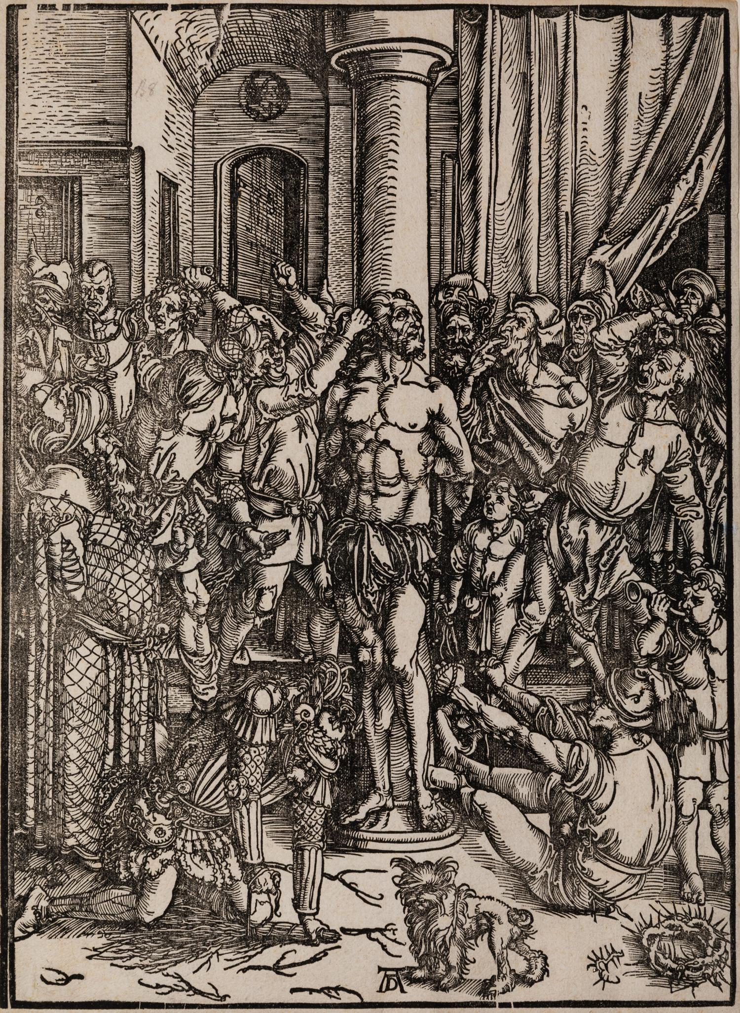 Albrecht Dürer, (German, 1471-1528), The Scourging of Christ and Christ on the Mount of Olives