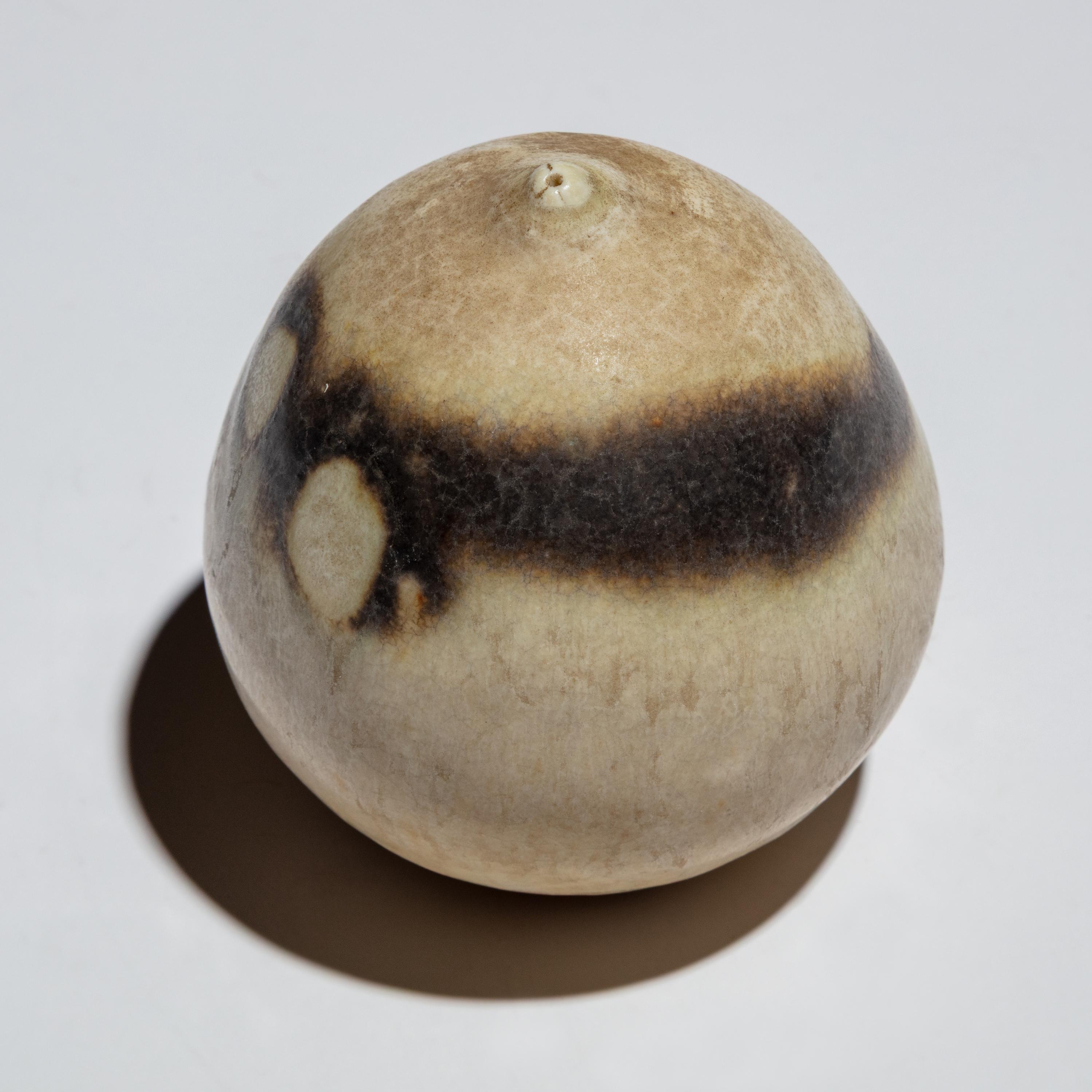 Toshiko Takaezu (American, 1922–2011) — Closed Form with Rattle