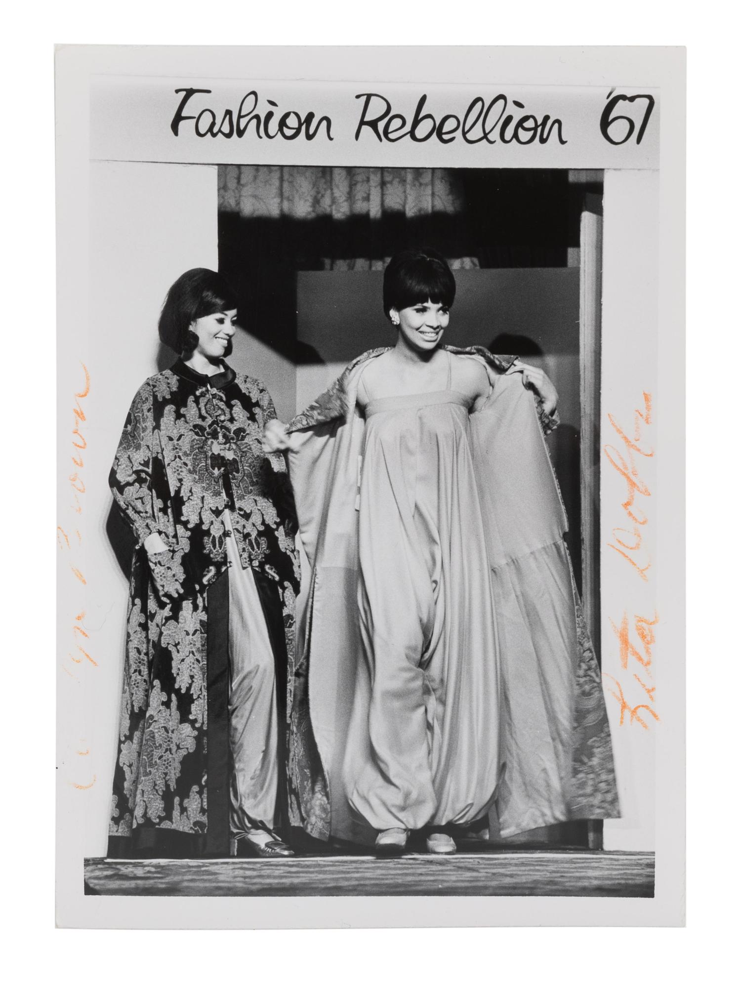 Five 1960s Photographic Prints of Ebony Fashion Fair