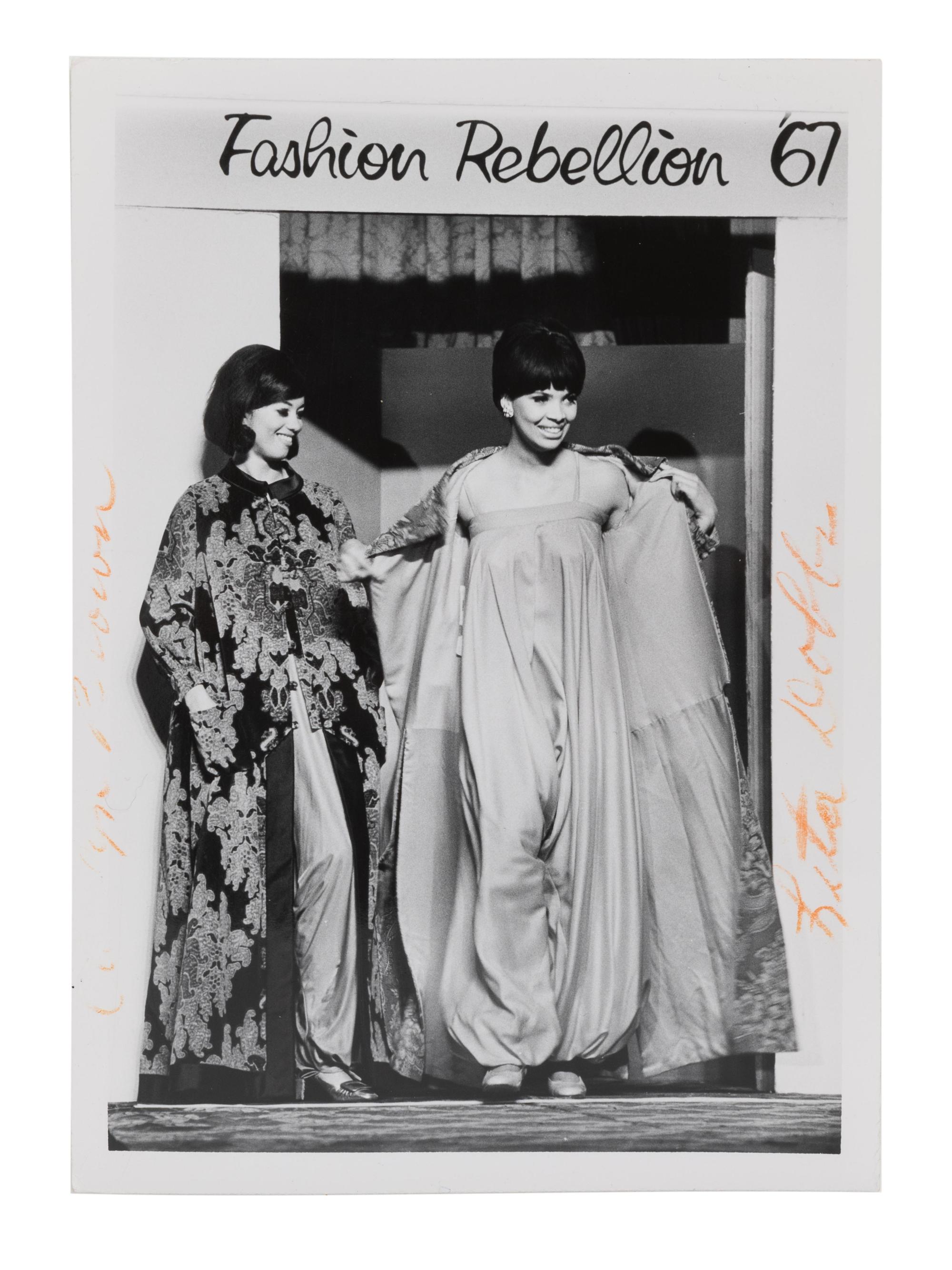 Five 1960s Photographic Prints of Ebony Fashion Fair