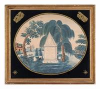 A Mourning Picture For The Family Of Colonel Thomas Thacher