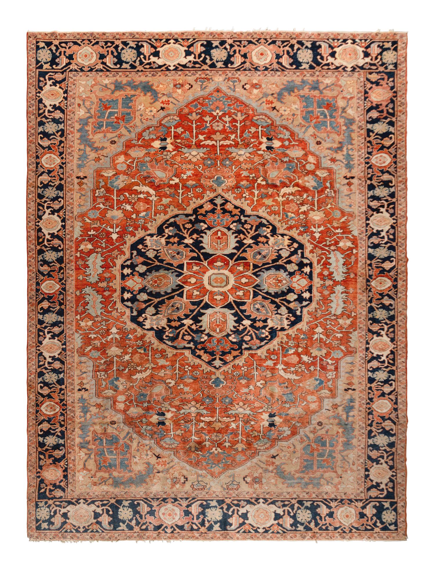 A Serapi Wool Rug