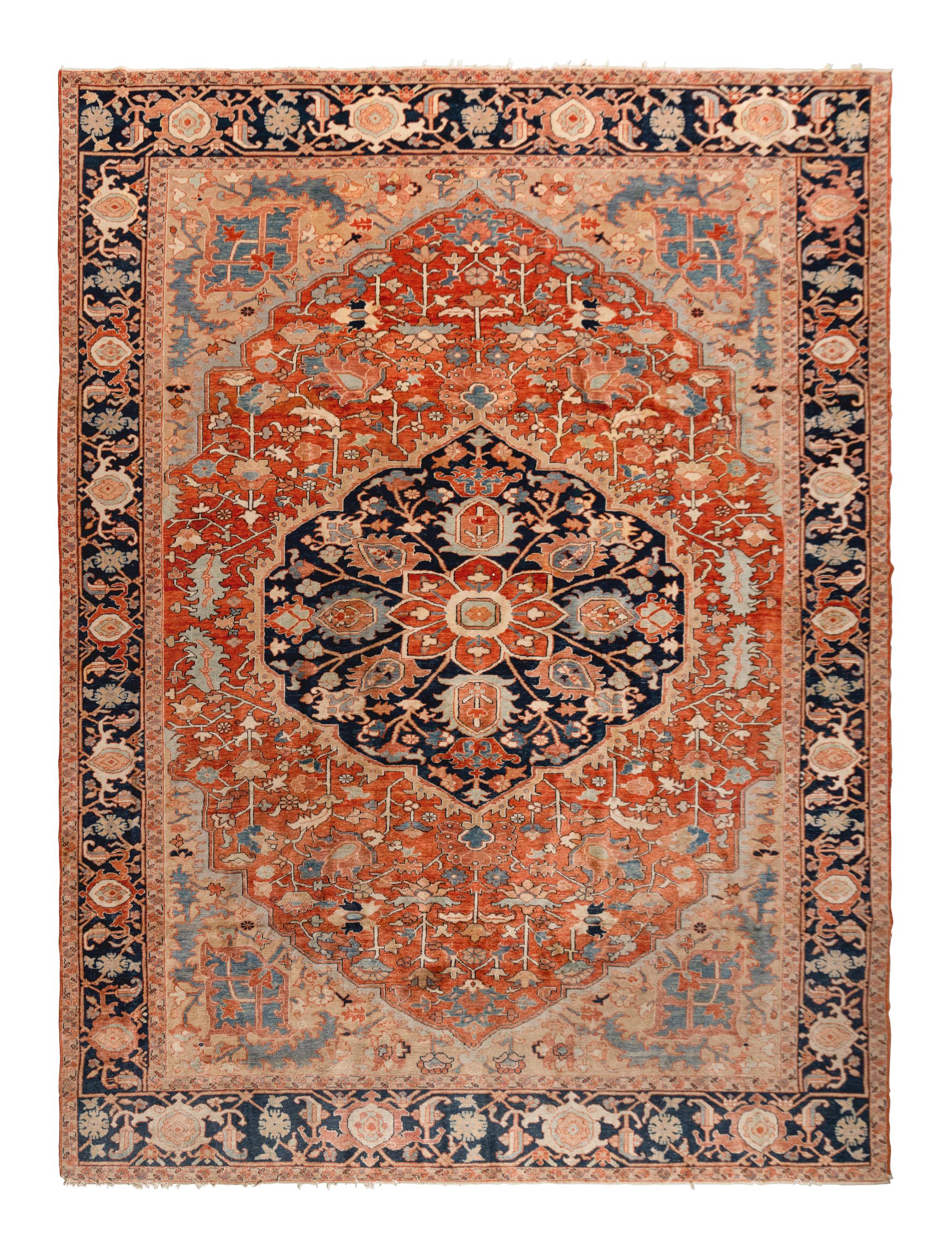 A Serapi Wool Rug