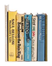 [Literature] Bellow, Saul. Group of 7 First Editions, All Signed