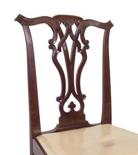 A Set of Twelve Chippendale Style Mahogany Dining Chairs