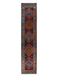 A Heriz Wool Runner