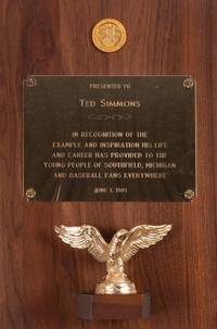 A Group of 14 Awards and Plaques from The Collection of Baseball Hall of Famer Ted Simmons,