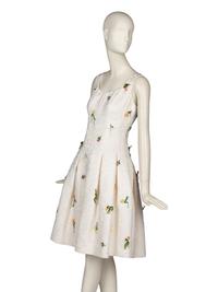 Oscar de la Renta Floral Dress
