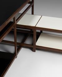 Two Interlocking Tables, model 5402-5403, Dunbar, USA