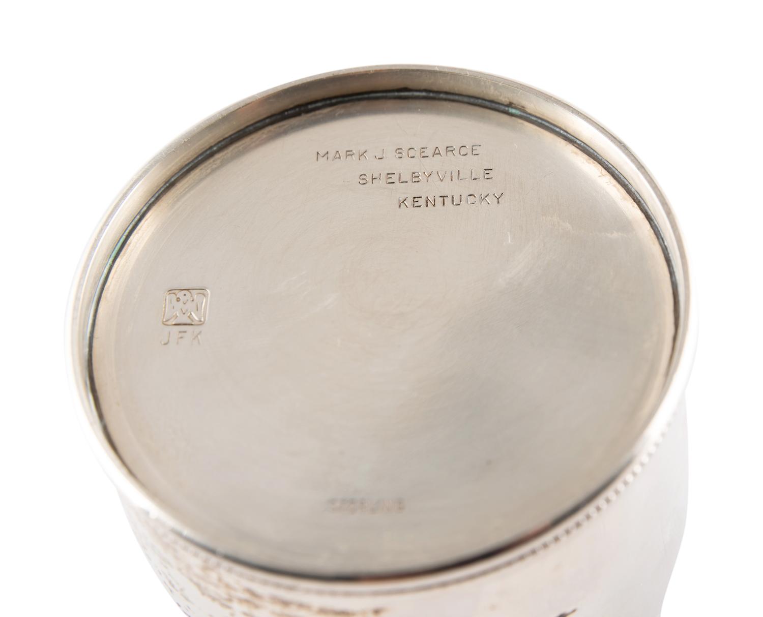 Six American Silver Julep Cups