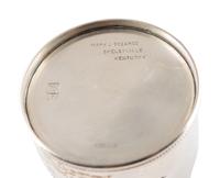 Six American Silver Julep Cups