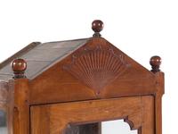 A Provincial Fruitwood Table Vitrine