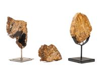 Three Agate Specimen Table Ornaments